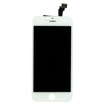 Skjerm (LCD og glass) for iPhone 6 - Hvit / White, Refurbished