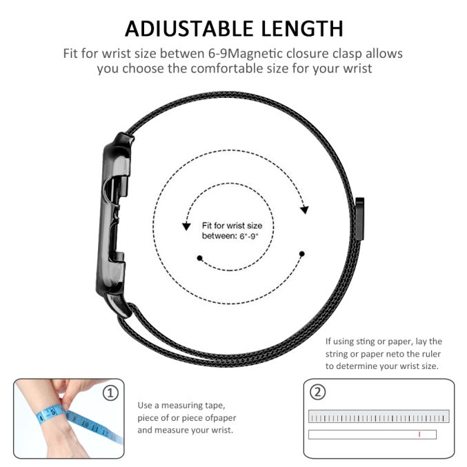 MilaneseKlokkereim Apple Watch 44mm med beskyttelsesramme - Sølv