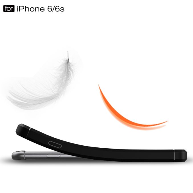 Deksel for røff bruk til iPhone 6 & 6s (Sort) - Bilde 4