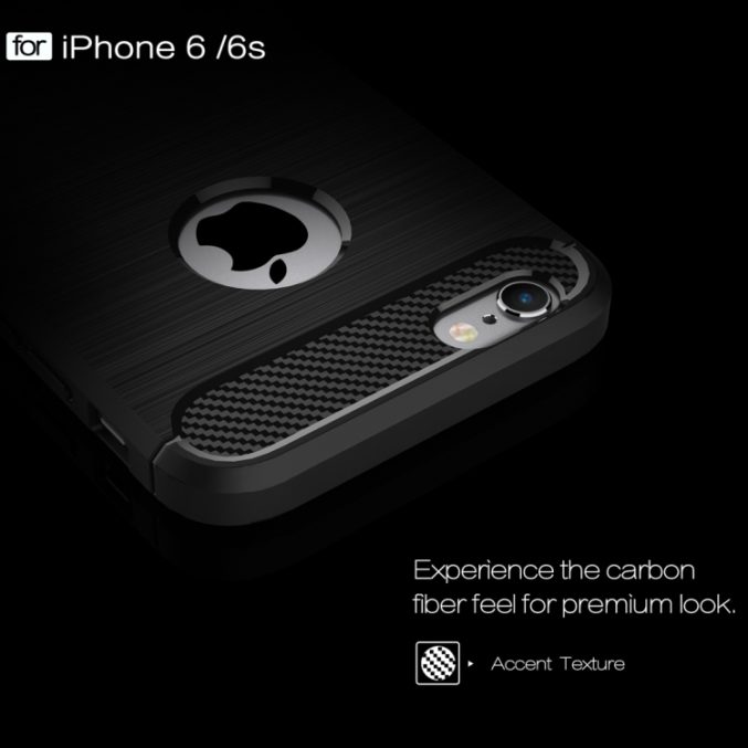 Deksel for røff bruk til iPhone 6 & 6s (Sort) - Bilde 7