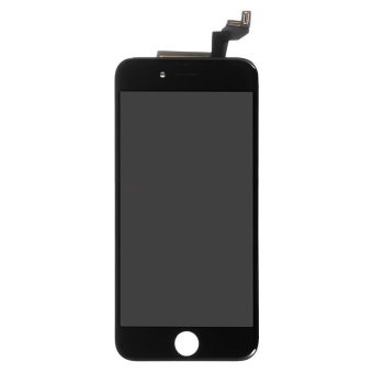 Skjerm (LCD og glass) for iPhone 6s - Sort / Space Grey, Kopi