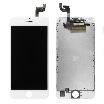 Skjerm (LCD og glass) for iPhone 6s - Hvit / White, Refurbished