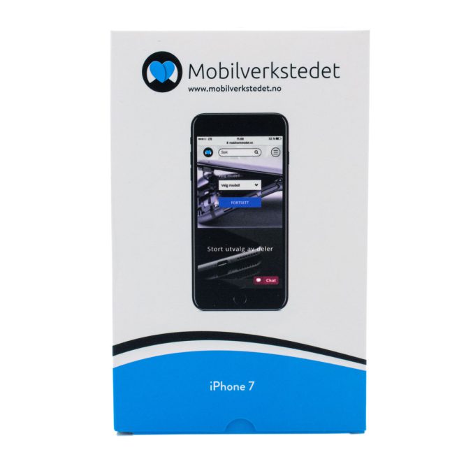 Skjerm (LCD og glass/digitizer) for iPhone 7