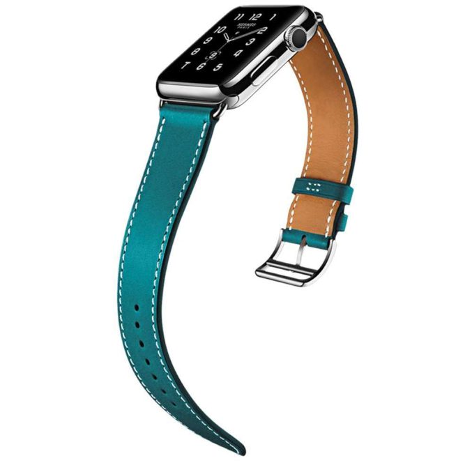Lærreim for Apple Watch 41 / 40 / 38 mm - Bilde 9