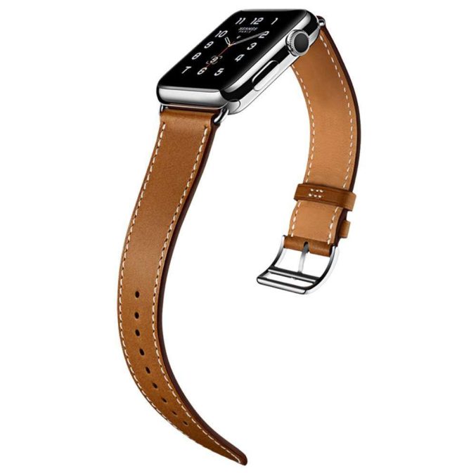 Lærreim for Apple Watch Ultra 49 / 45 / 44  mm - Bilde 10