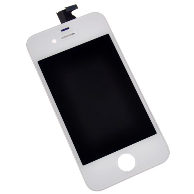 Skjerm + bakglass til iPhone 4S - Bilde 2