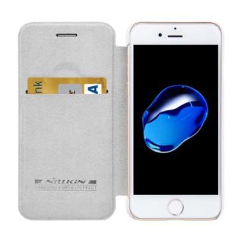 iPhone 7 Plus & 8 plus Business Style Flip cover - Hvit