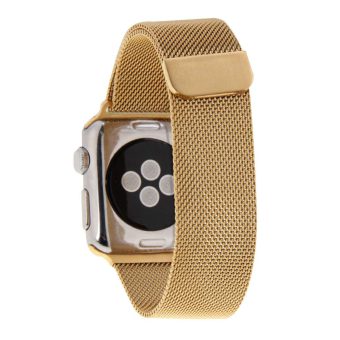 Klokkereim med magnetlås til Apple Watch 41 / 40 / 38 mm, 5 farger - Gull / Gold