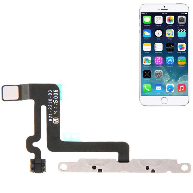 iPhone 6 Volum Flex kabel med metallbrakett
