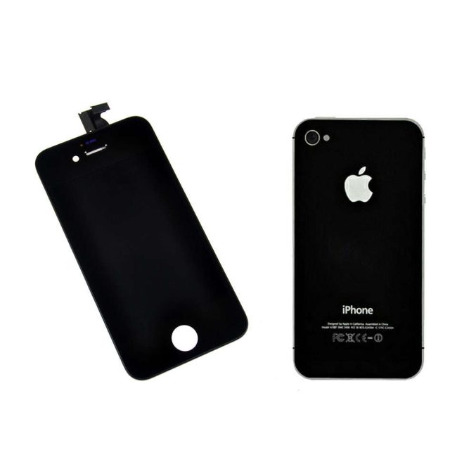 Skjerm + bakglass til iPhone 4S