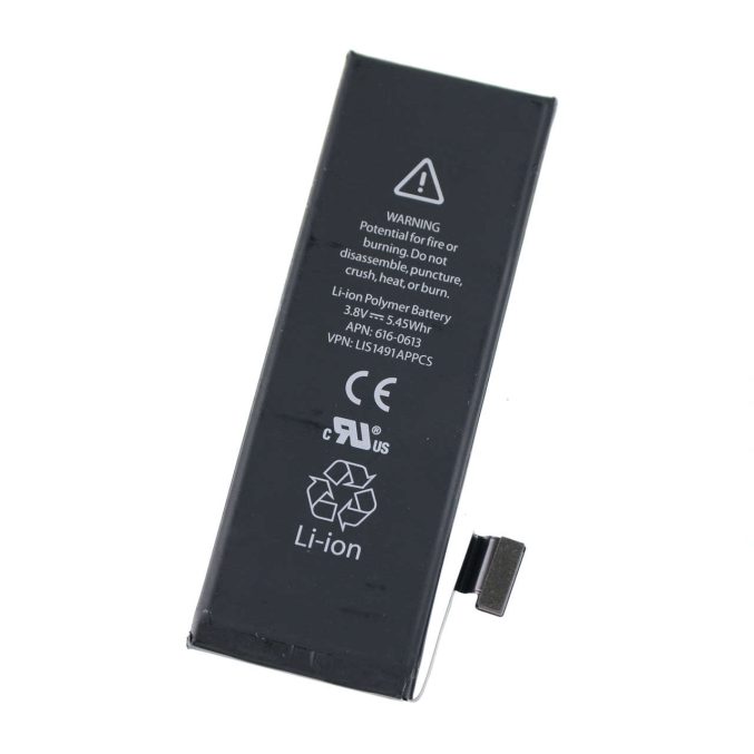 Batteri, iPhone 5