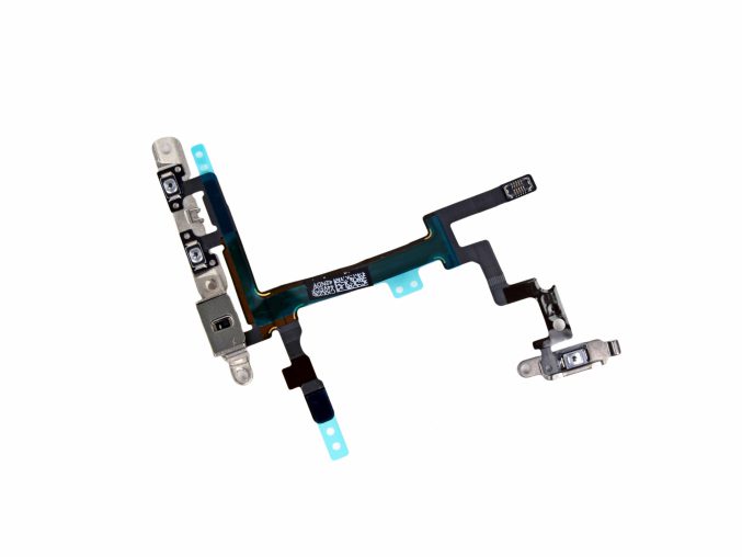 Av / På knapp + Volum + Mute (Ribbon cable) til iPhone 5 - Bilde 3