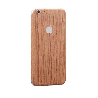Wood Stickers, Foran/Bak/Side merke for iPhone 6/6S Pluss ink skjermbeskytter, 5 farger - 5