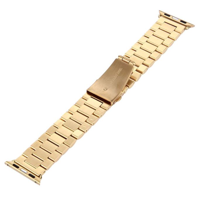 Klokkereim Apple Watch 41 / 40 / 38 mm Rustfritt Stål (3-ledd) - Bilde 15