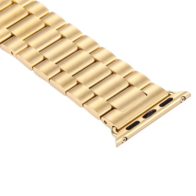 Klokkereim Apple Watch 41 / 40 / 38 mm Rustfritt Stål (3-ledd) - Bilde 7