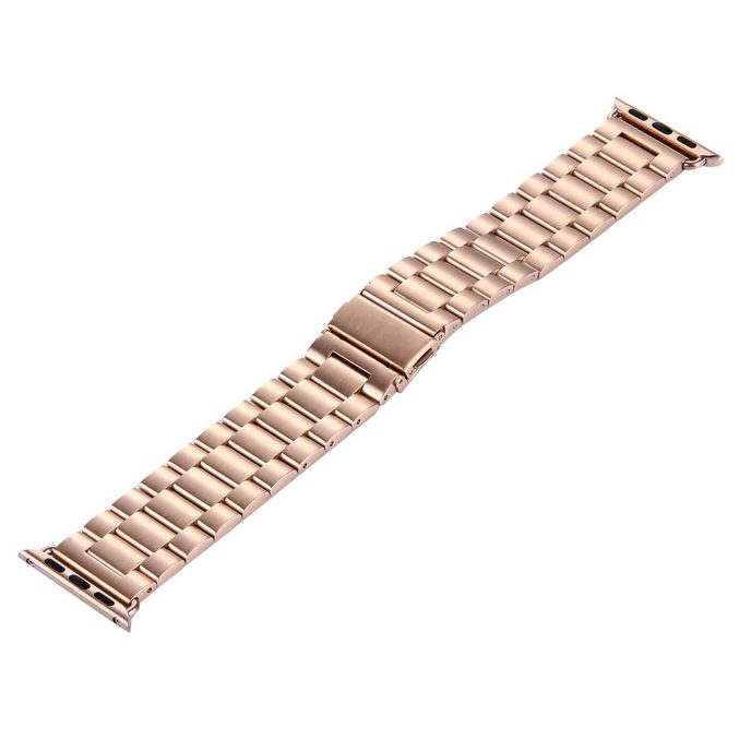Klokkereim Apple Watch 41 / 40 / 38 mm Rustfritt Stål (3-ledd) - Bilde 24