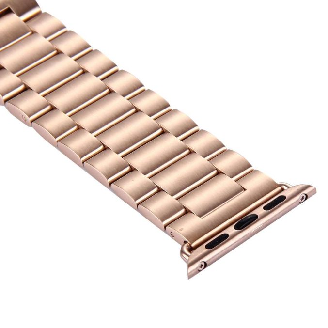 Klokkereim Apple Watch 41 / 40 / 38 mm Rustfritt Stål (3-ledd) - Bilde 9