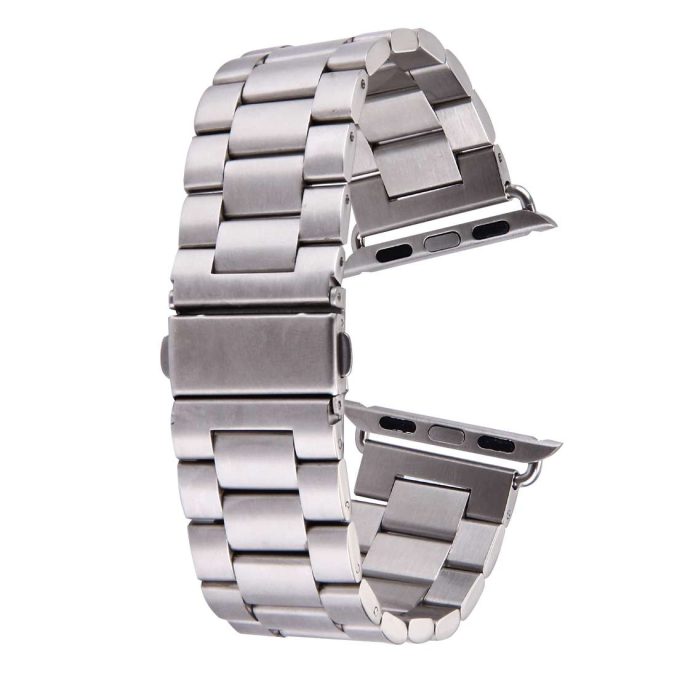 Klokkereim Apple Watch 41 / 40 / 38 mm Rustfritt Stål (3-ledd) - Bilde 29