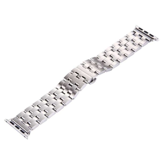 Klokkereim Apple Watch Ultra 49 / 45 / 44 mm Rustfritt Stål (5-ledd) - Bilde 6