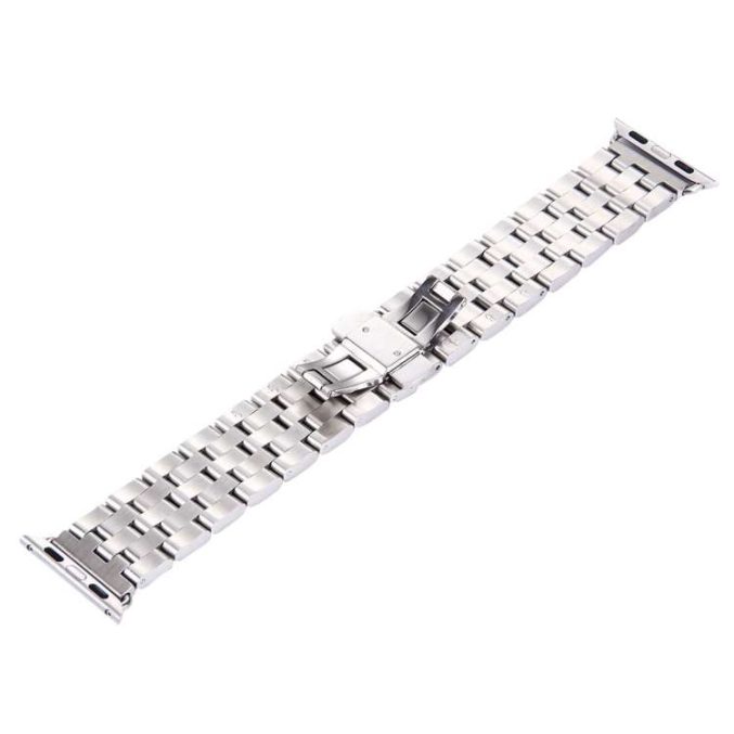 Klokkereim Apple Watch Ultra 49 / 45 / 44 mm Rustfritt Stål (5-ledd) - Bilde 5