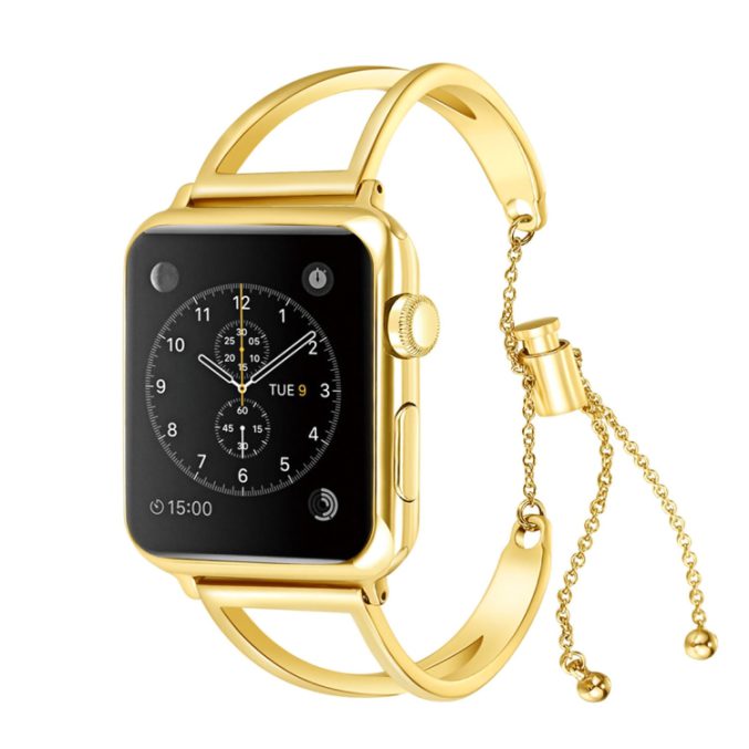 V-formet Klokkereim i metall for Apple Watch Ultra 49 / 45 / 44 mm - Bilde 9