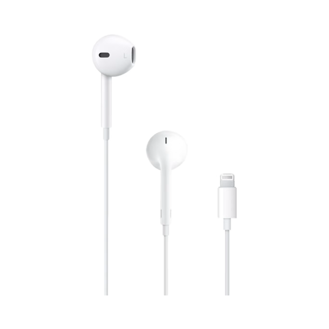 Apple EarPods med fjernkontroll og mik (lightning)
