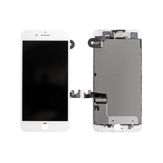 iPhone 7 Plus LCD Screen Full Assembly without Home Button - White