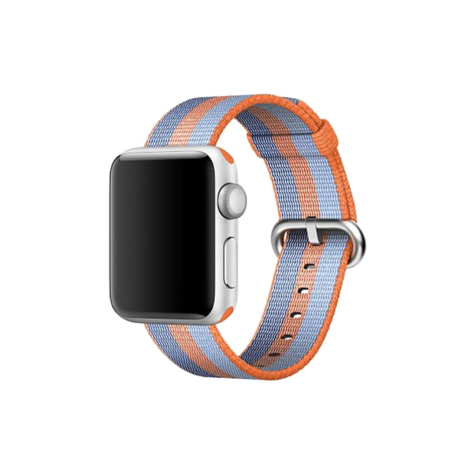 Apple Watch stripete vevet nylon klokkereim Ultra 49 / 45 / 44  mm