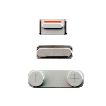 iPhone 5 Side Buttons Silver iPhone > iPhone 5