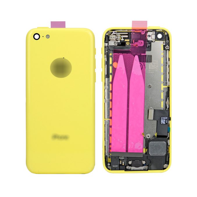 iPhone 5C Back Cover Full Assembly - Yellow iPhone > iPhone 5c