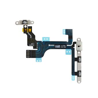 iPhone 5C Power ON/OFF Control Flex Cable with Metal Bracket Assembly iPhone > iPhone 5c