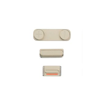 iPhone 5S/SE Side Buttons Set - Gold iPhone > iPhone 5s