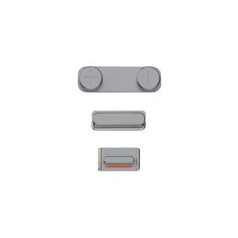 iPhone 5S/SE Side Buttons Set - Gray iPhone > iPhone 5s