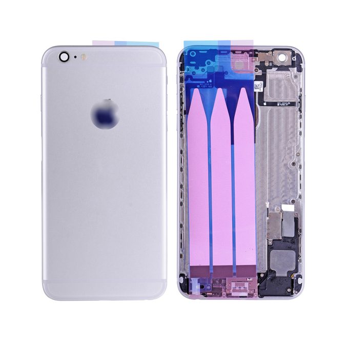 iPhone 6 Plus Back Cover Full Assembly - Silver iPhone > iPhone 6 Plus