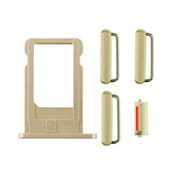 iPhone 6 Side Buttons Set with SIM Tray - Gold iPhone > iPhone 6