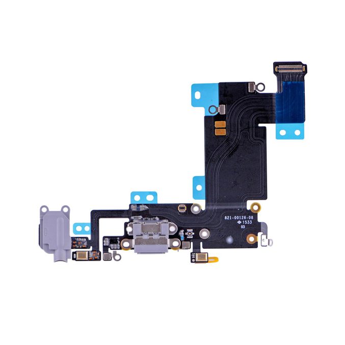 iPhone 6S Plus Headphone Jack with Lightning Connector Flex Cable - Dark Grey iPhone > iPhone 6s Plus