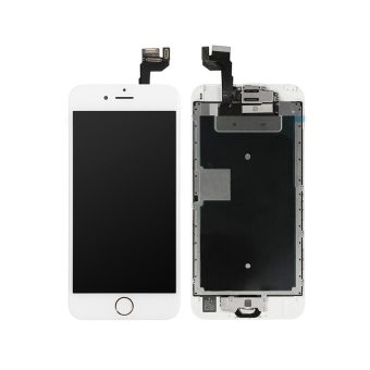 iPhone 6S Plus LCD Screen Full Assembly with Gold Ring Home Button - White iPhone > Parts by Types > LCD Screen
