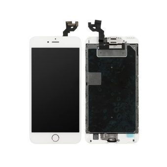 iPhone 6S Plus LCD Screen Full Assembly with Rose Ring Home Button - White iPhone > Parts by Types > LCD Screen
