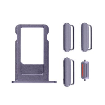 iPhone 6S Plus Side Buttons Set with SIM Tray - Grey iPhone > iPhone 6s Plus