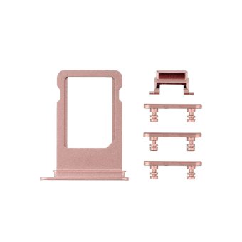 iPhone 7 Plus Side Buttons Set with SIM Tray - Rose iPhone > iPhone 7 Plus