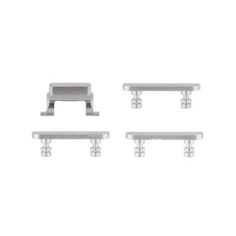 iPhone 7 Side Buttons Set - Silver