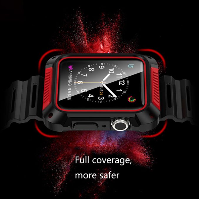 Armor TPU + PC bånd til Apple Watch 42mm - Bilde 9