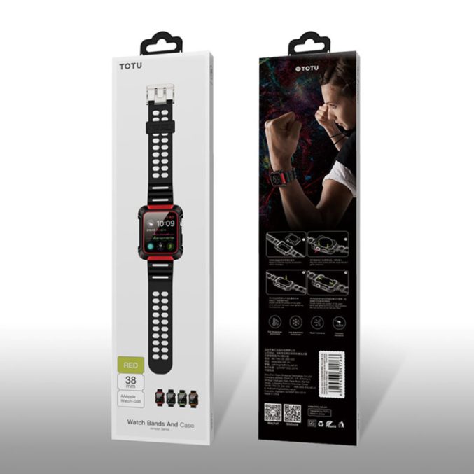 Armor TPU + PC bånd til Apple Watch 42mm - Bilde 11