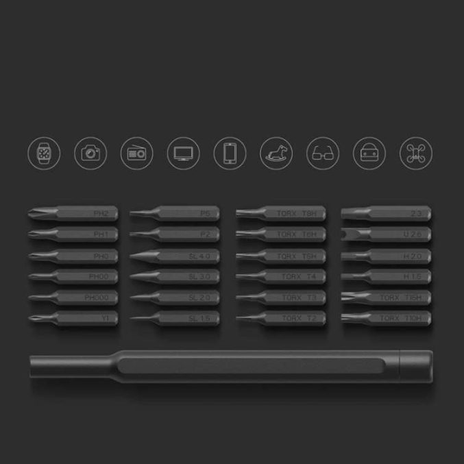 Xiaomi Profesjonelt Skrutrekkersett 24 deler - Bilde 5