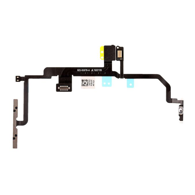 Volum opp/ned, mute og power knapp modul for iPhone 8 Plus