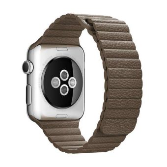 Apple Watch klokkereim med magnetlås, 41 / 40 / 38 mm - Brun