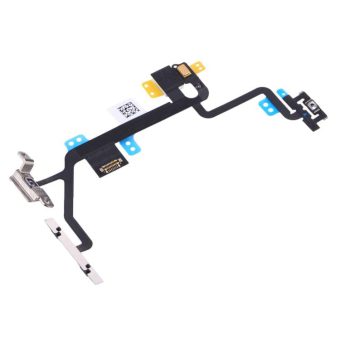 Volum opp/ned, mute og power knapp modul for iPhone 8