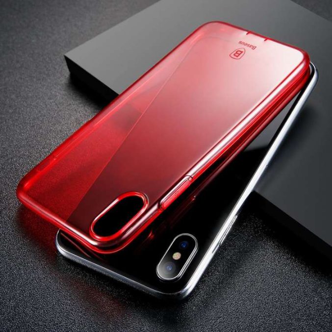 Baseus deksel for iPhone X og XS (gjennomsiktig) - Bilde 11