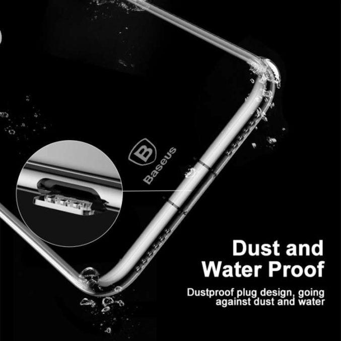 Baseus deksel for iPhone X og XS (gjennomsiktig) - Bilde 14