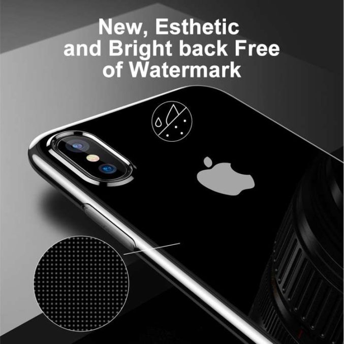 Baseus deksel for iPhone X og XS (gjennomsiktig) - Bilde 19